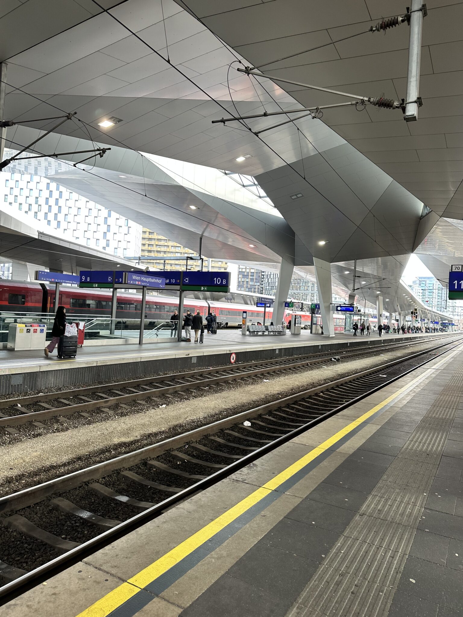 Vienna train station Hauptbahnhof
