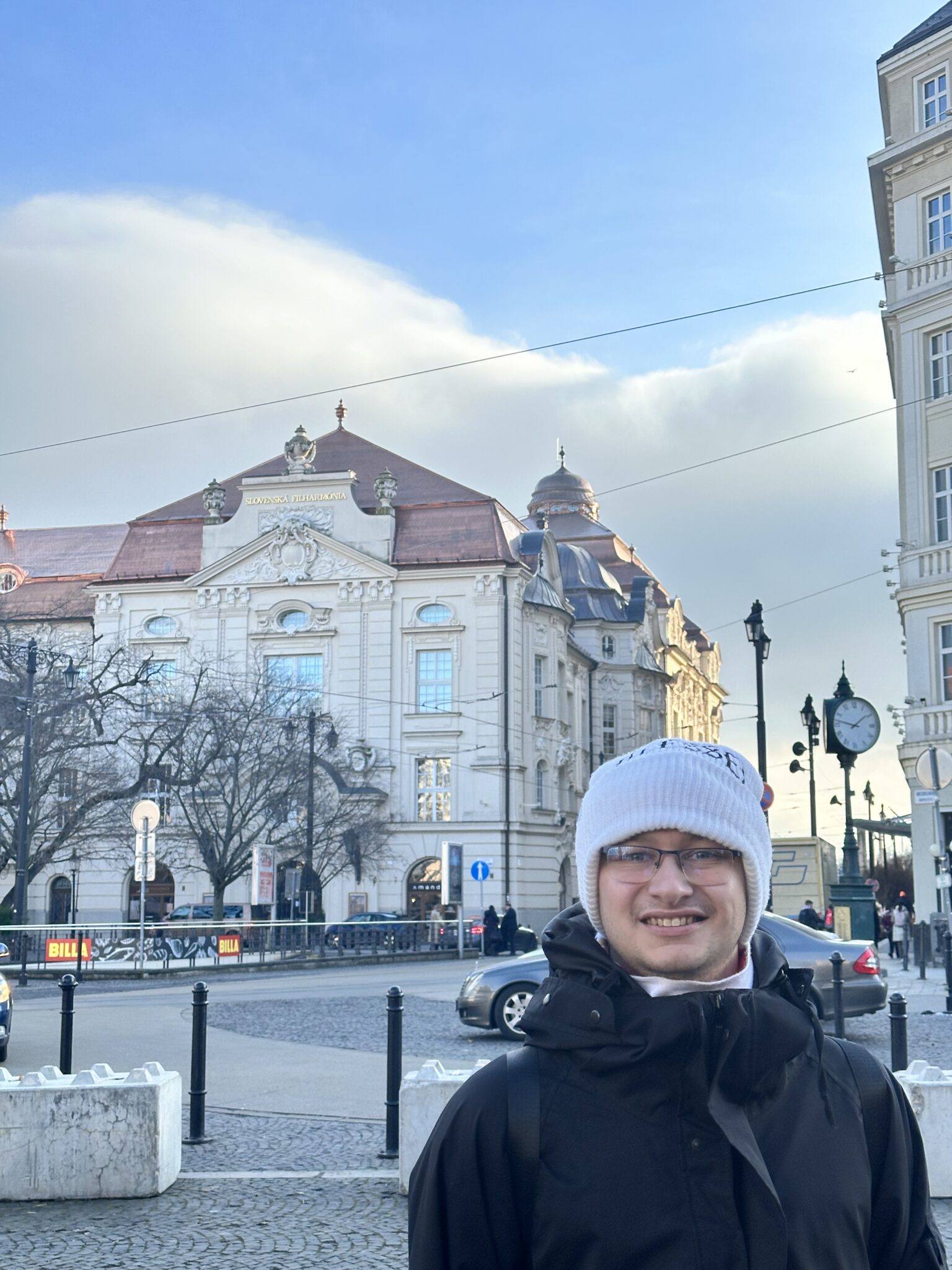 Bratislava central view