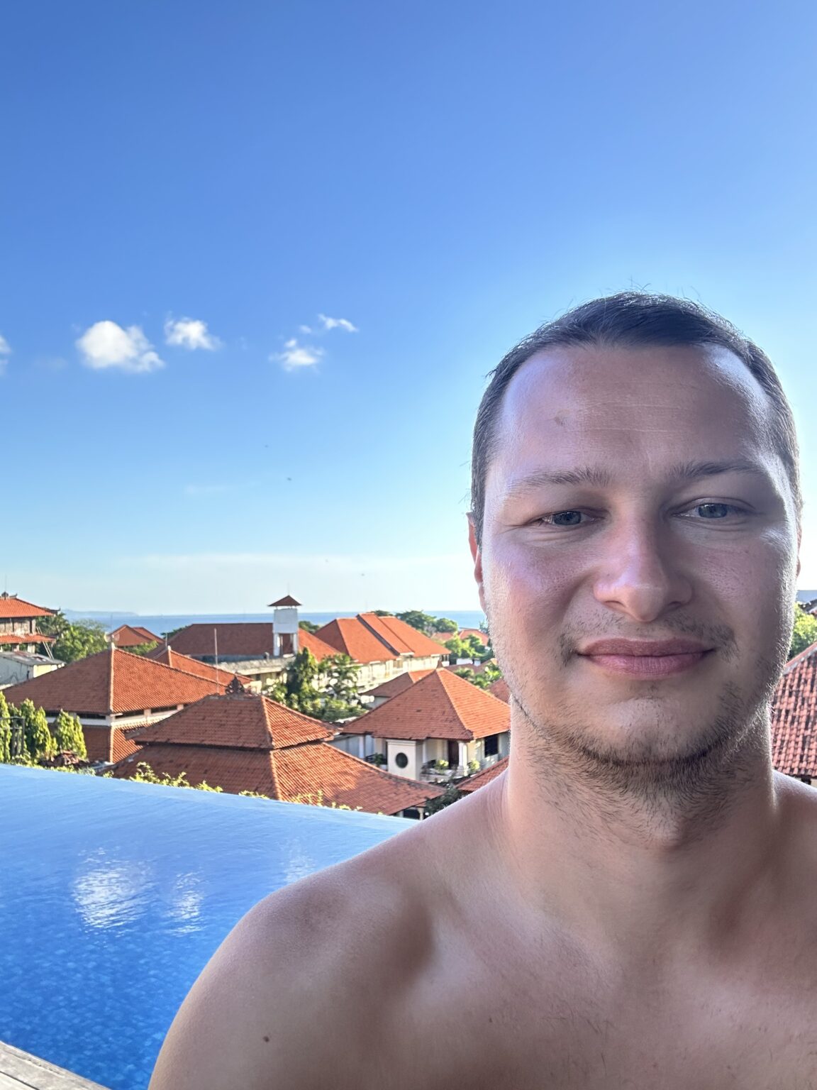 Rooftop swim