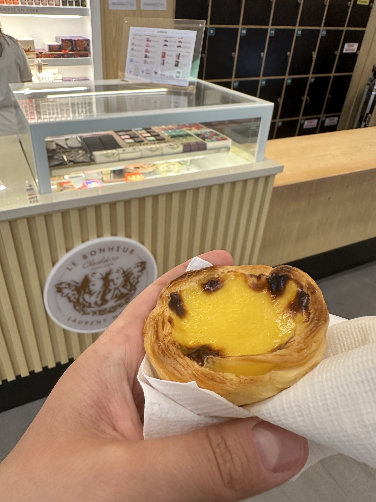 Pastel de nata in Bali
