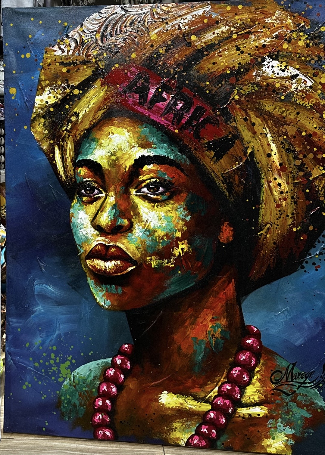 traditional Zanzibari artwork