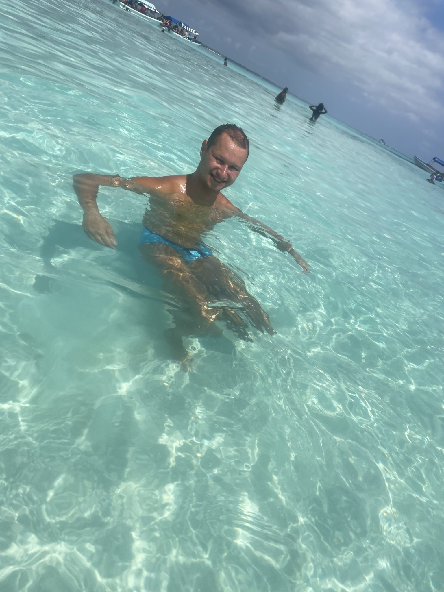 Chill in the Indian Ocean in Zanzibar
