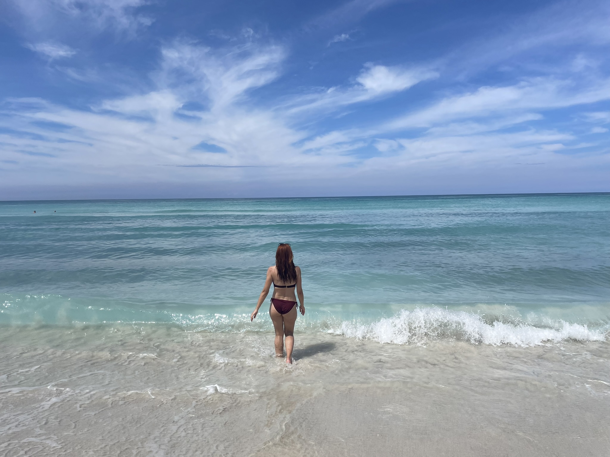 a stanning beach in Varadero, Cuba