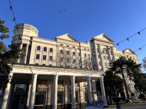 Marvelous architecture of Chisinau, bathed in sunlight
