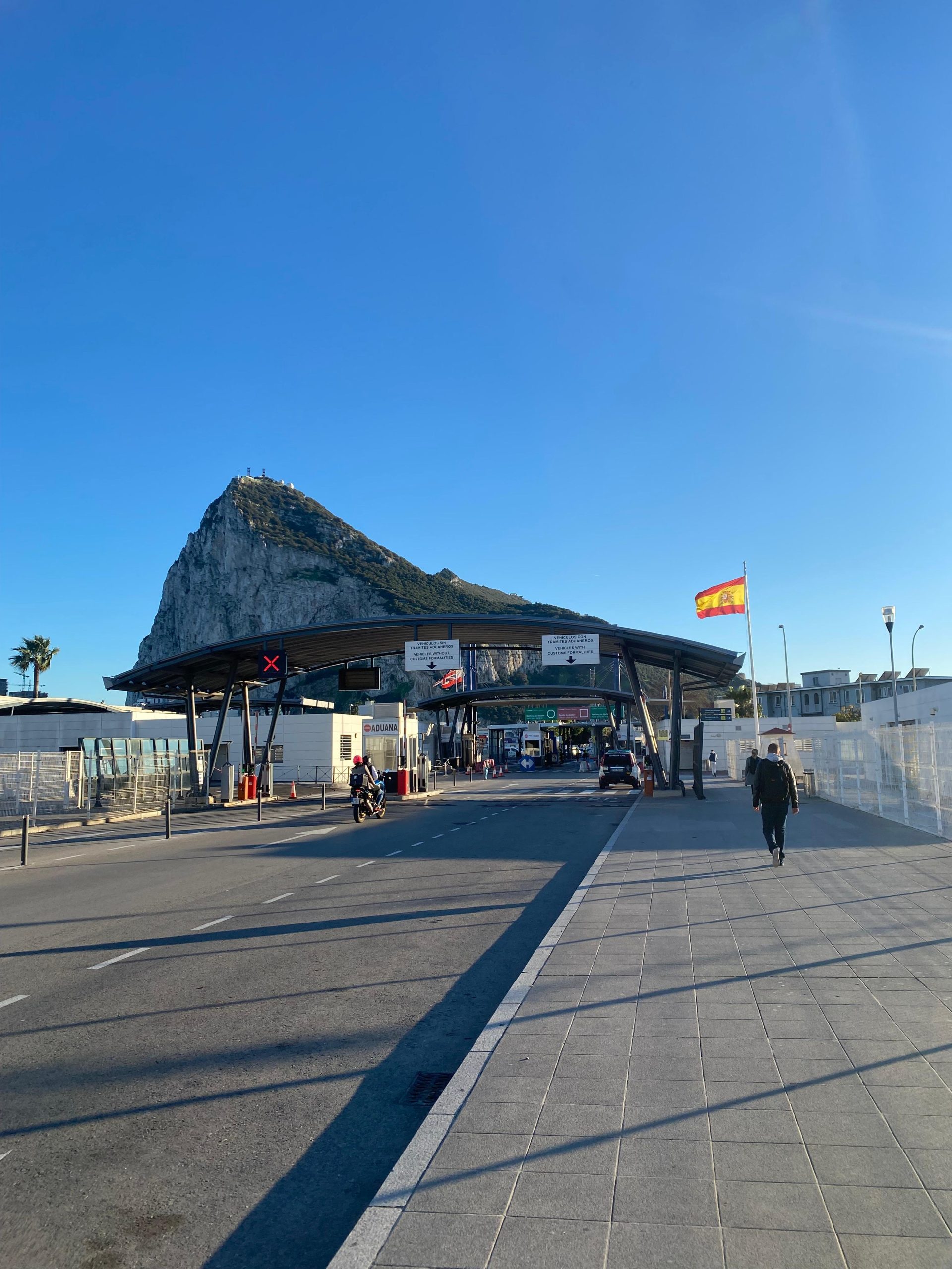 Fresh air and nice, sunny weather in Gibraltar