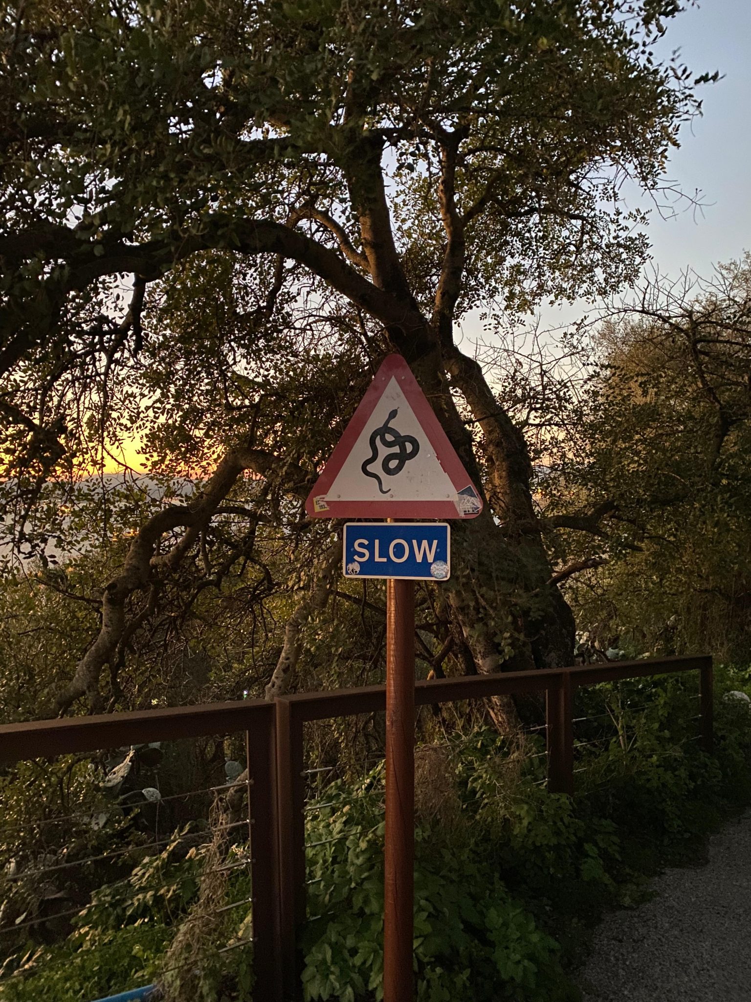 Street signs in Gibraltar